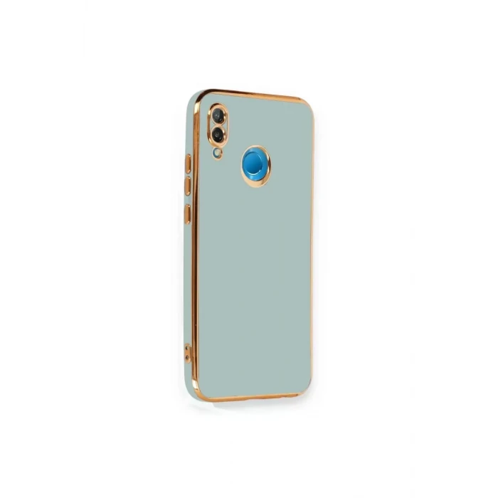 Newface Huawei P20 Lite Kılıf Volet Silikon - Açık Yeşil