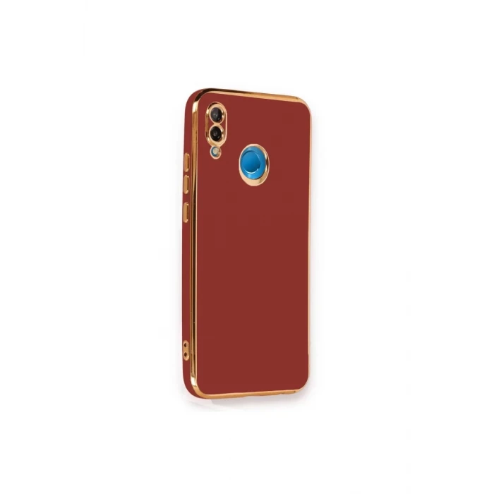 Newface Huawei P20 Lite Kılıf Volet Silikon - Kırmızı