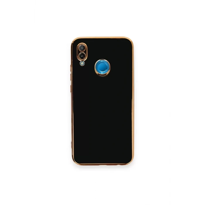 Newface Huawei P20 Lite Kılıf Volet Silikon - Siyah