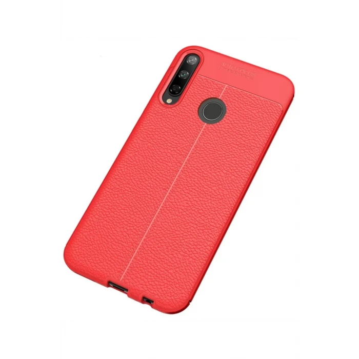 Newface Huawei P40 Lite E Kılıf Auto Focus Kapak - Kırmızı
