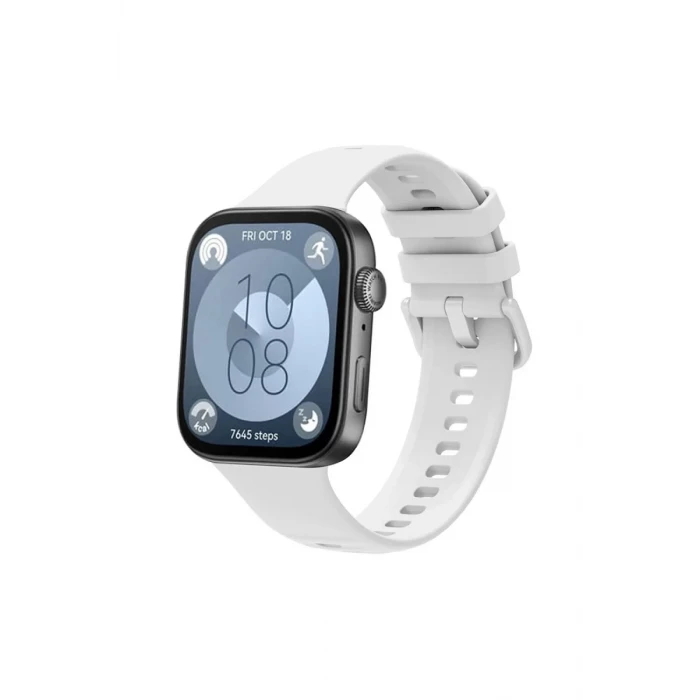Newface Huawei Watch Fit 3 Klasik Kordon - Beyaz