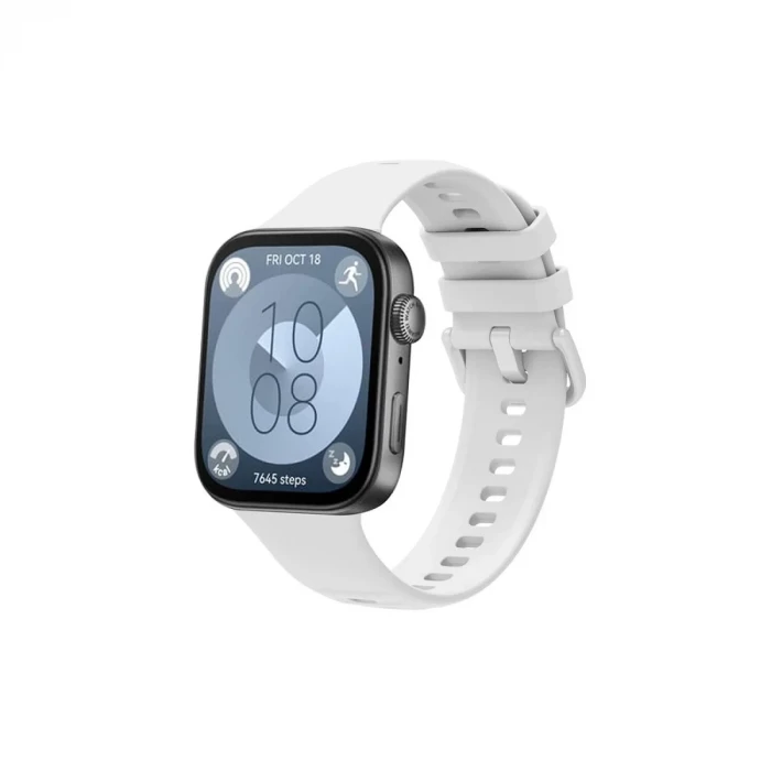 Newface Huawei Watch Fit 3 Klasik Kordon - Beyaz