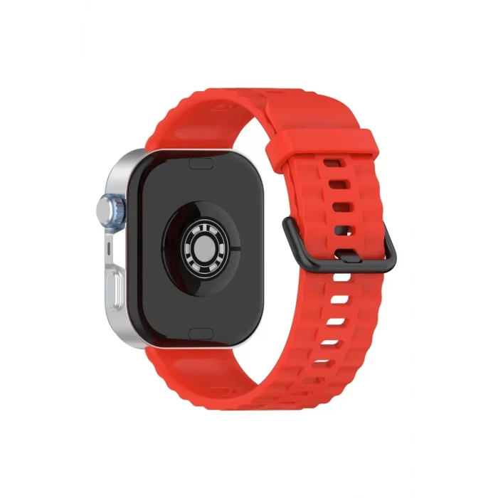 Newface Huawei Watch Fit 3 Klasik Kordon - Kırmızı