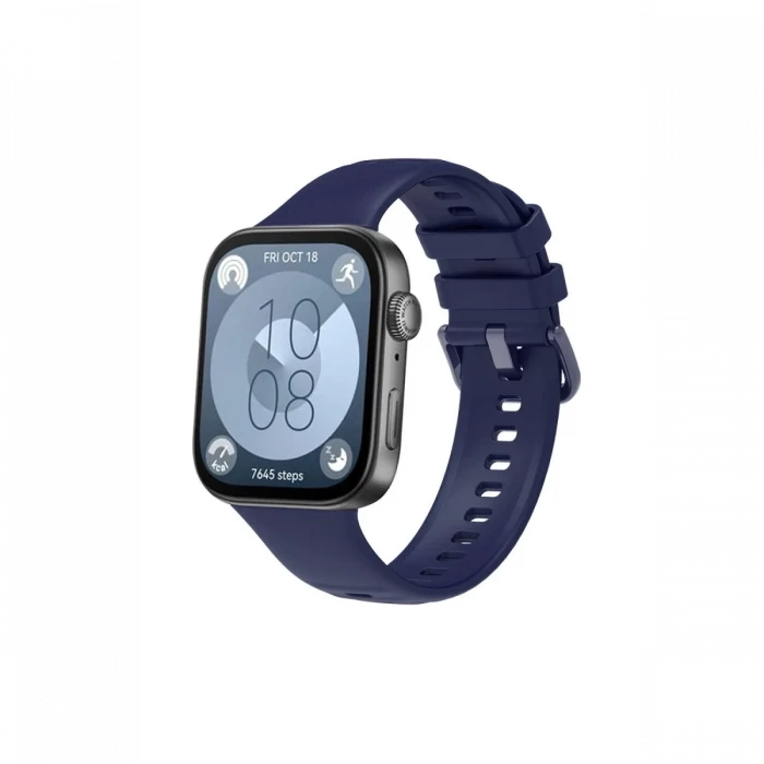 Newface Huawei Watch Fit 3 Klasik Kordon - Lacivert
