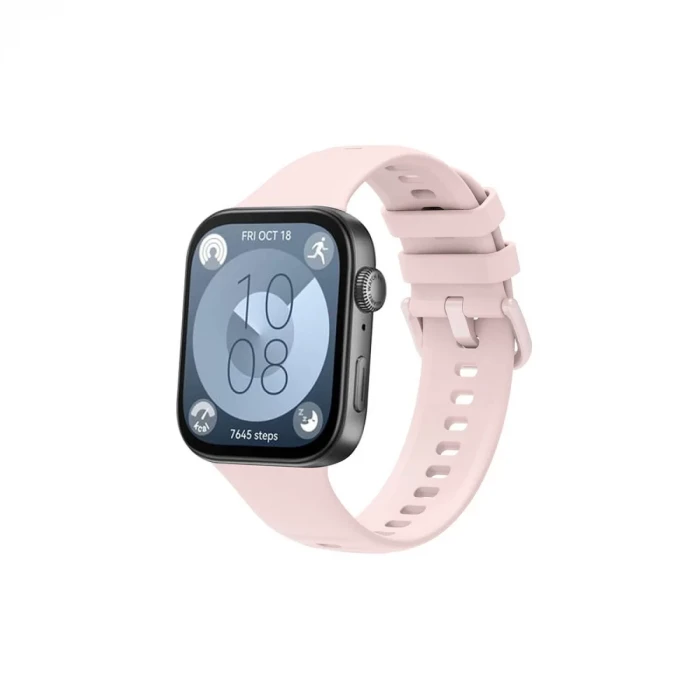 Newface Huawei Watch Fit 3 Klasik Kordon - Pudra
