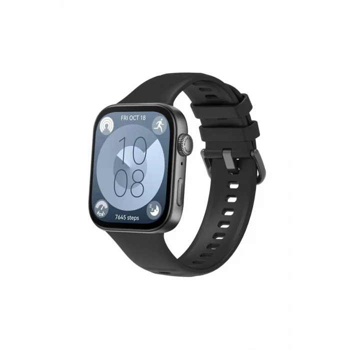 Newface Huawei Watch Fit 3 Klasik Kordon - Siyah