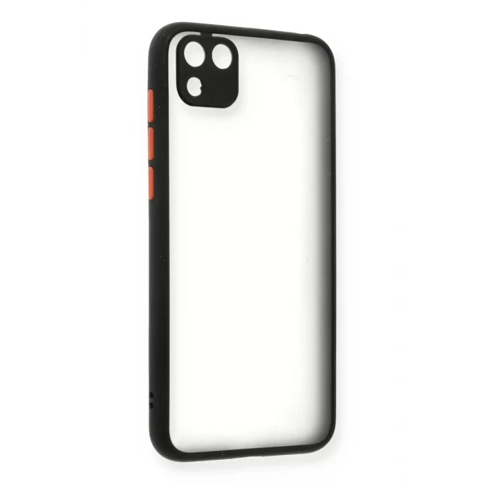 Newface Huawei Y5P Kılıf Montreal Silikon Kapak - Siyah