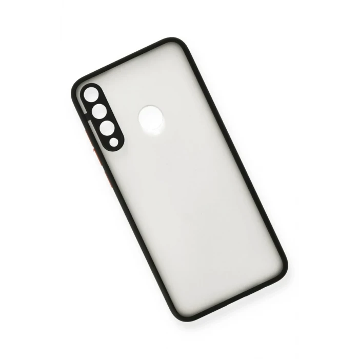 Newface Huawei Y6P Kılıf Montreal Silikon Kapak - Siyah