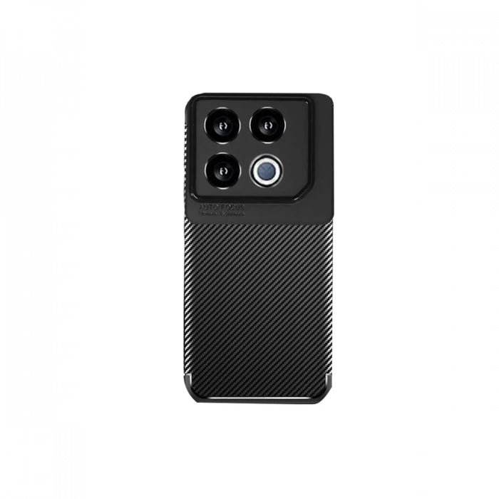 Newface İnfinix GT 20 Pro Kılıf Auto Focus Karbon Kapak - Siyah