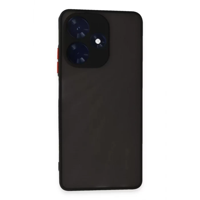 Newface İnfinix Hot 30 4G Kılıf Montreal Silikon Kapak - Siyah