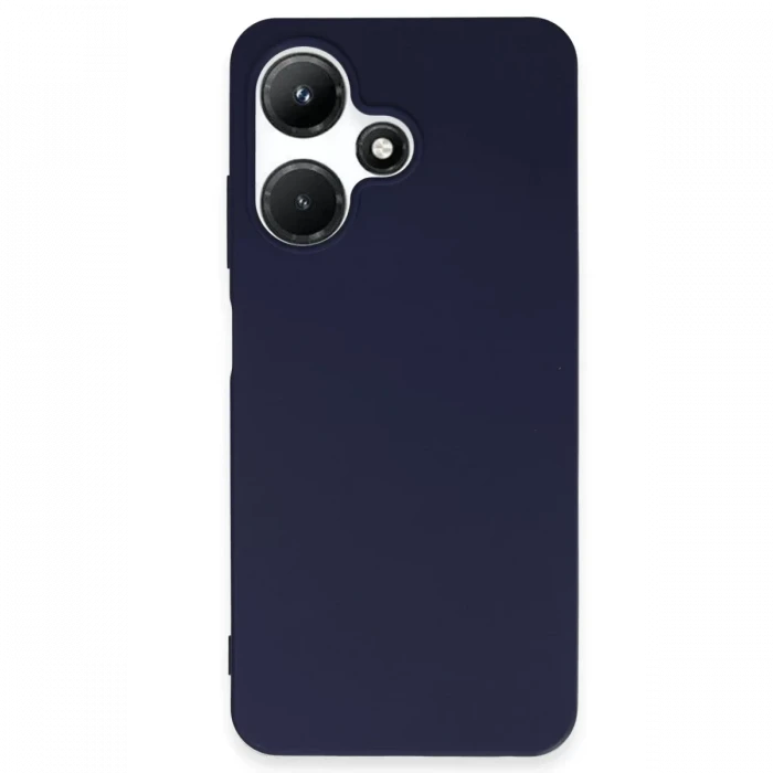 Newface İnfinix Hot 30i Kılıf First Silikon - Lacivert