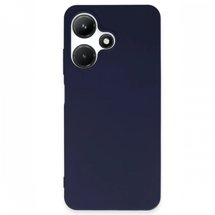 Newface İnfinix Hot 30i Kılıf First Silikon - Lacivert