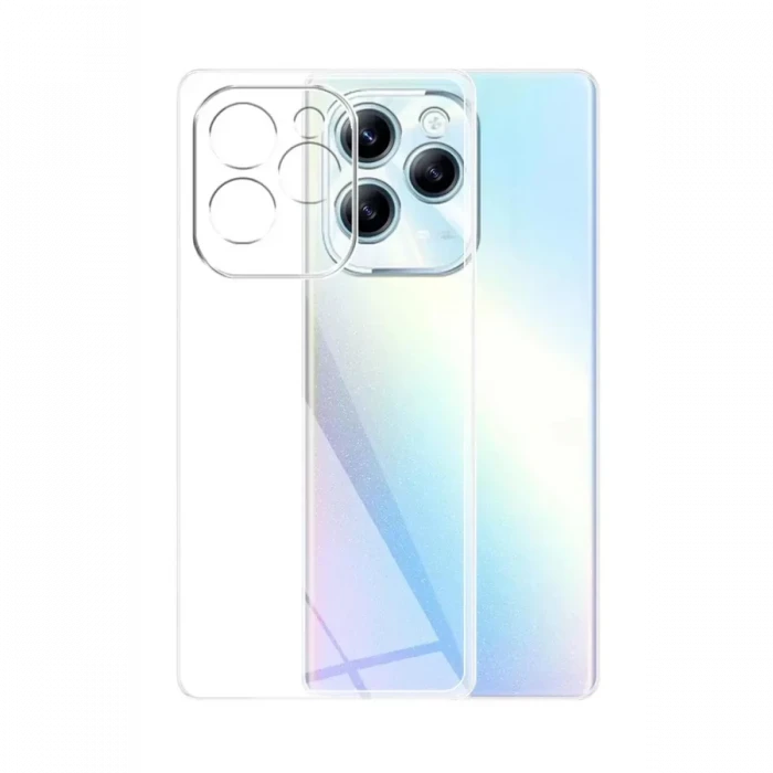 Newface İnfinix Hot 40i Kılıf Lüx Şeffaf Silikon