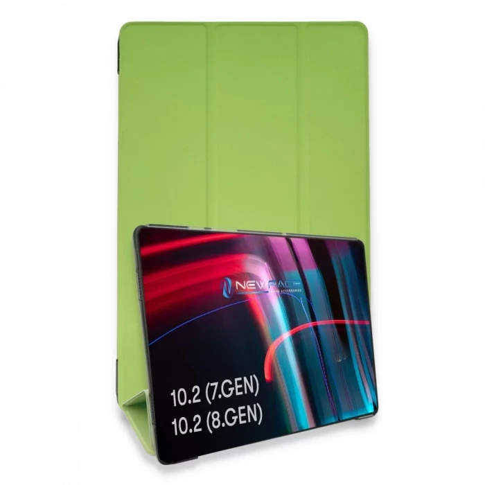 Newface Apple iPad 10.2 (7.nesil) Kılıf Tablet Smart Kılıf - Açık Yeşil