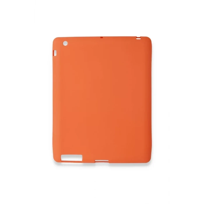 Newface Apple iPad 4 9.7 Kılıf Evo Tablet Silikon - Turuncu