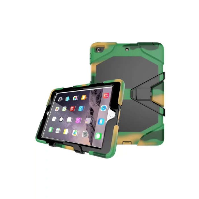 Newface Apple iPad 5 Air 9.7 Kılıf Griffin Tablet Kapak - Kamuflaj