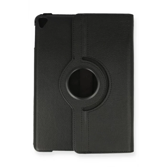 Newface Apple iPad 9.7 (2018) Kılıf 360 Tablet Deri Kılıf - Siyah
