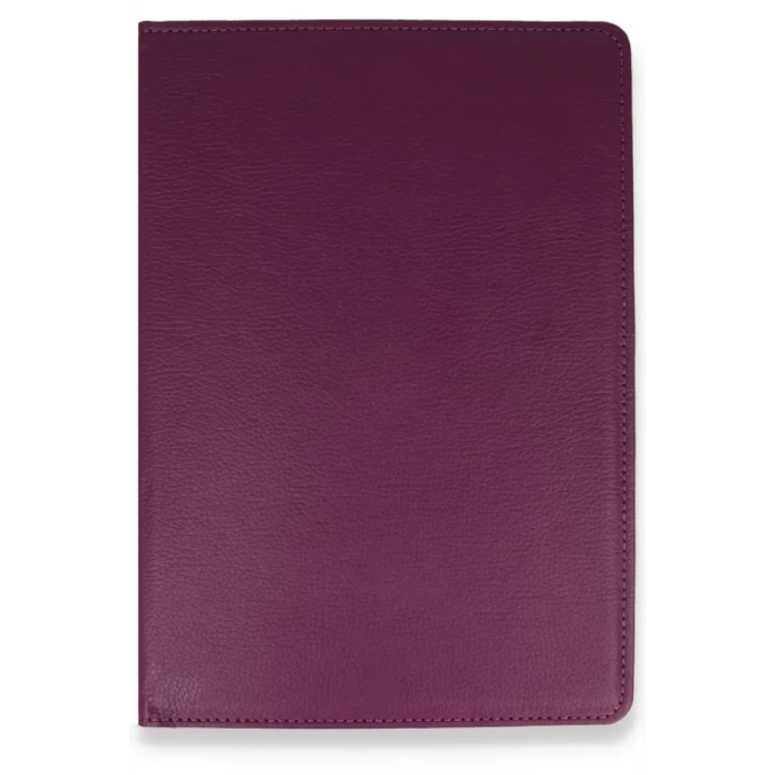 Newface Apple iPad Mini 1 Kılıf 360 Tablet Deri Kılıf - Mürdüm