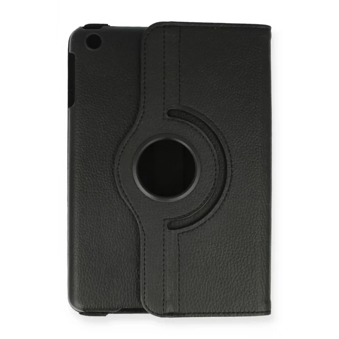 Newface Apple iPad Mini 1 Kılıf 360 Tablet Deri Kılıf - Siyah