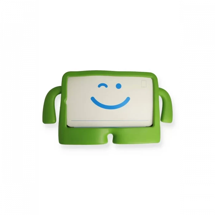 Newface Apple iPad Mini 5 Kılıf Karakter Tablet Silikon - Yeşil