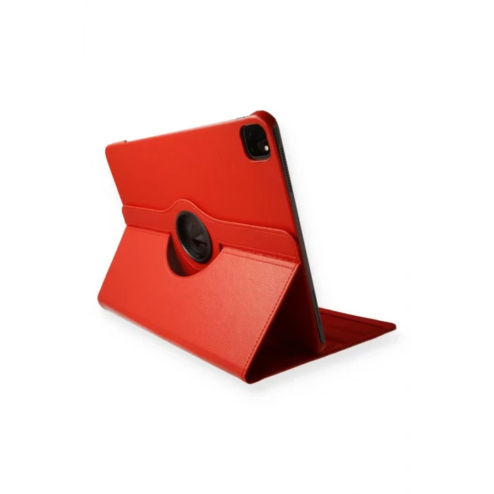 Newface Apple iPad Pro 11 (2020) Kılıf 360 Tablet Deri Kılıf - Kırmızı