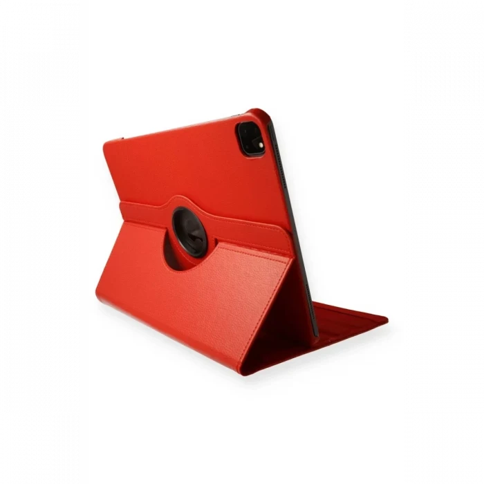 Newface Apple iPad Pro 11 (2020) Kılıf 360 Tablet Deri Kılıf - Kırmızı