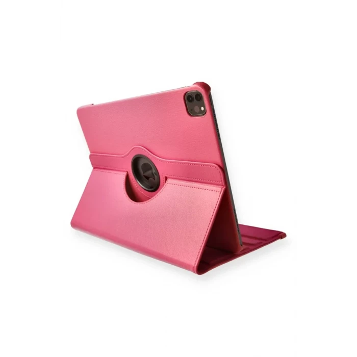 Newface Apple iPad Pro 11 (2020) Kılıf 360 Tablet Deri Kılıf - Pembe