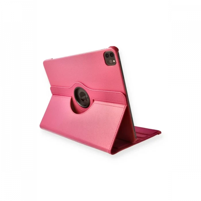 Newface Apple iPad Pro 11 (2020) Kılıf 360 Tablet Deri Kılıf - Pembe