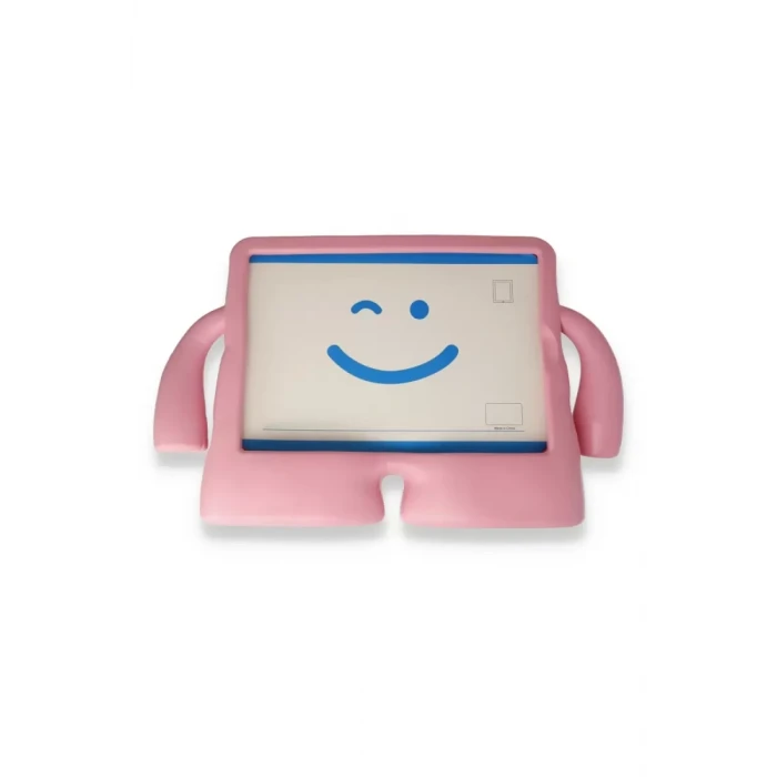 Newface Apple iPad Pro 11 (2021) Kılıf Karakter Tablet Silikon - Açık Pembe