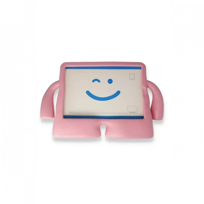 Newface Apple iPad Pro 11 (2021) Kılıf Karakter Tablet Silikon - Açık Pembe
