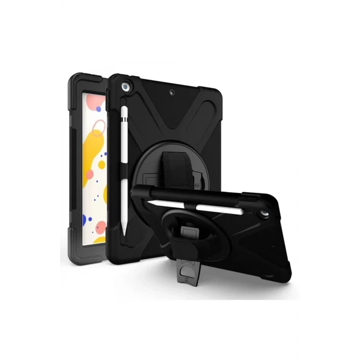 Newface Apple iPad Pro 13 (2024) Kılıf Amazing Tablet Kapak - Siyah