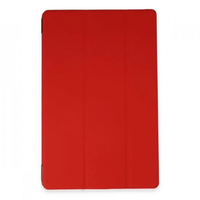 Newface Apple iPad Pro 13 (2024) Kılıf Tablet Smart Kılıf - Kırmızı