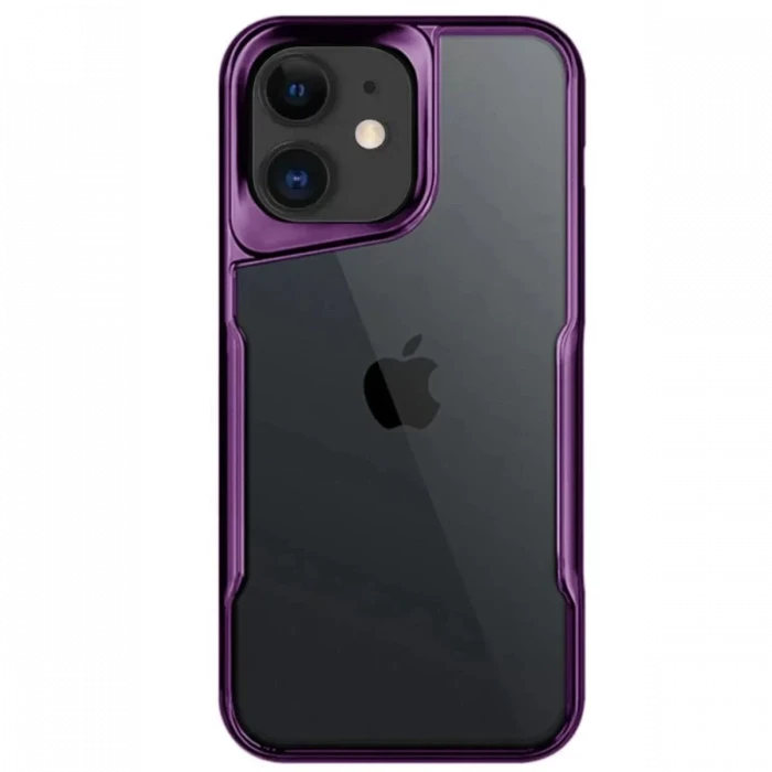 Newface Apple iPhone 11 Kılıf Boyi Silikon Kapak - Derin Mor