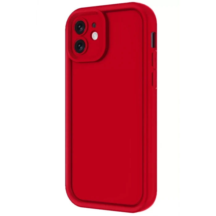 Newface Apple iPhone 11 Kılıf Viera Silikon - Kırmızı