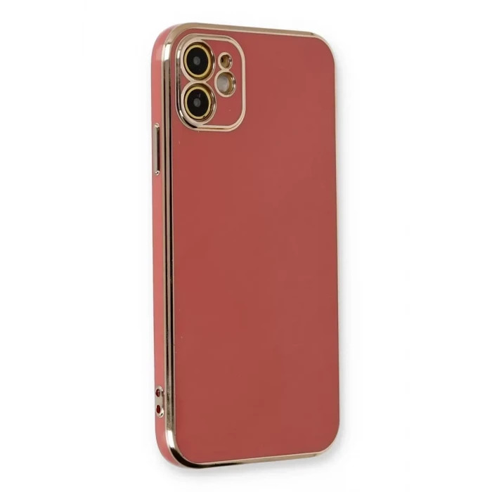 Newface Apple iPhone 11 Kılıf Volet Silikon - Kırmızı