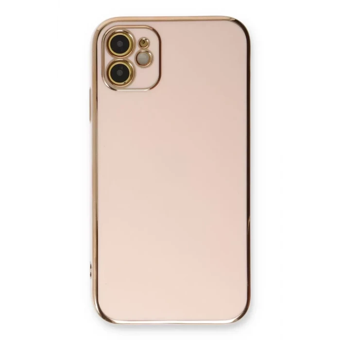 Newface Apple iPhone 11 Kılıf Volet Silikon - Pembe