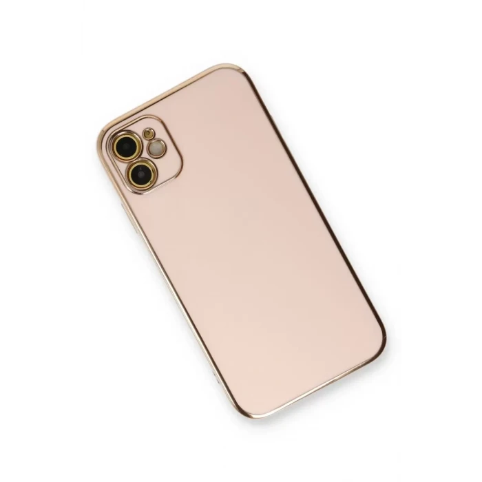 Newface Apple iPhone 11 Kılıf Volet Silikon - Pembe