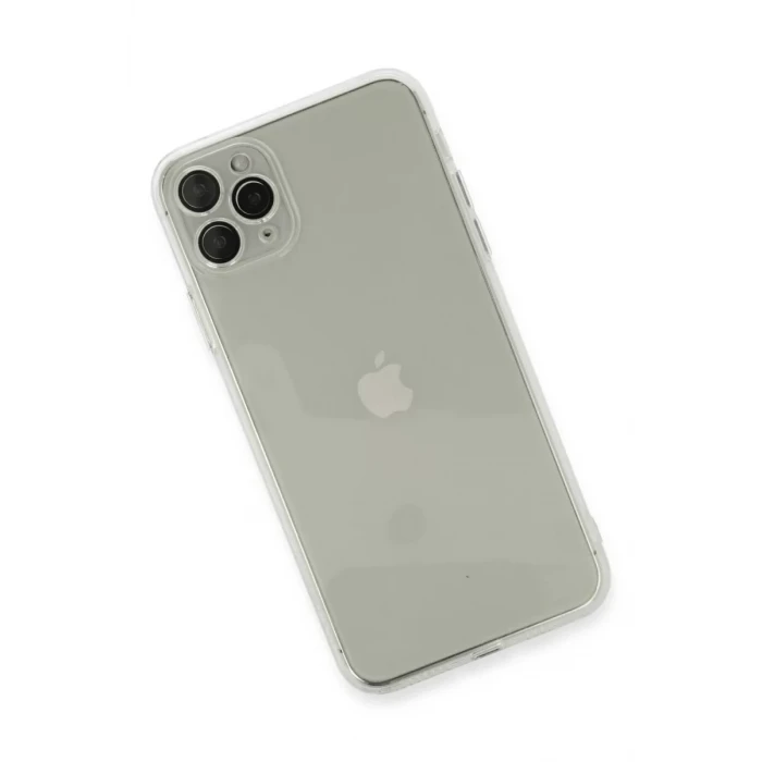 Newface Apple iPhone 11 Pro Kılıf Fly Lens Silikon - Şeffaf