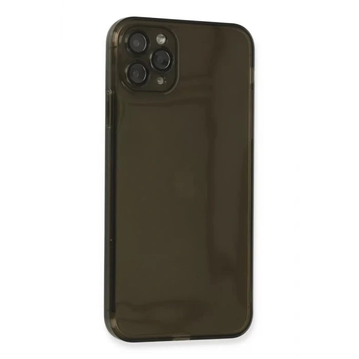 Newface Apple iPhone 11 Pro Kılıf Fly Lens Silikon - Siyah