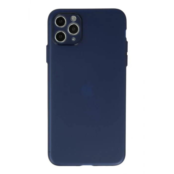 Newface Apple iPhone 11 Pro Max Kılıf Puma Silikon - Mavi