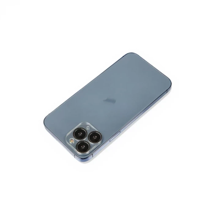 Newface Apple iPhone 11 Pro Max Shine Kamera Lens Koruma Cam - Siyah