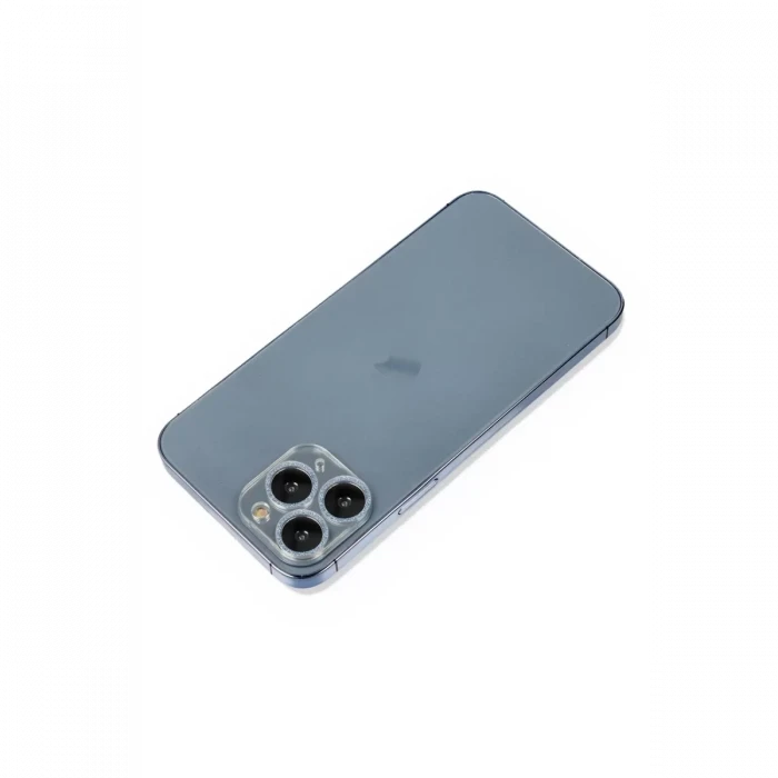 Newface Apple iPhone 11 Pro Shine Kamera Lens Koruma Cam - Sierra Blue