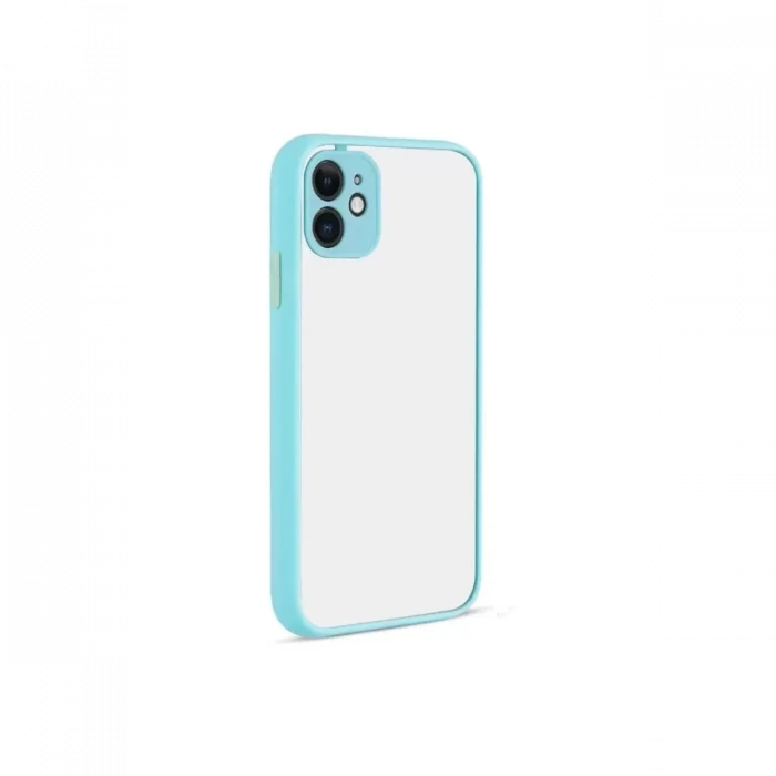 Newface Apple iPhone 12 Kılıf Montreal Silikon Kapak - Turkuaz