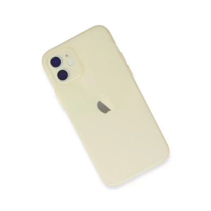 Newface Apple iPhone 12 Kılıf Puma Silikon - Gold