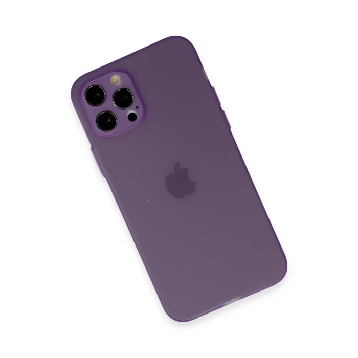 Newface Apple iPhone 12 Pro Kılıf Puma Silikon - Koyu Mor