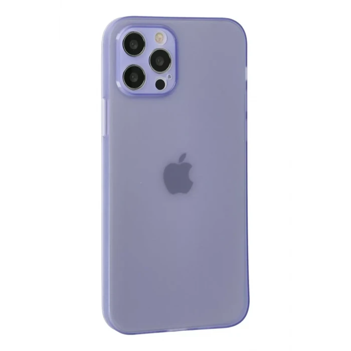 Newface Apple iPhone 12 Pro Kılıf Puma Silikon - Mor