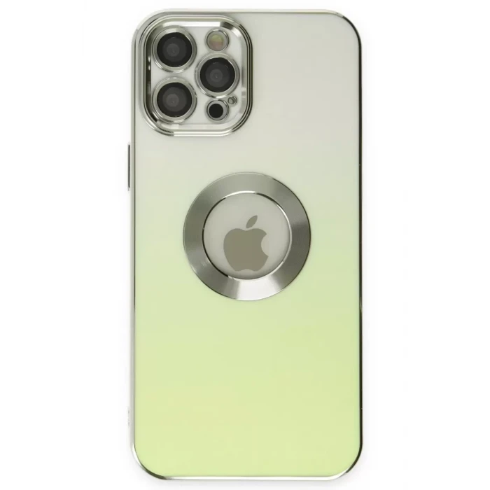Newface Apple iPhone 12 Pro Max Kılıf Best Silikon - Yeşil