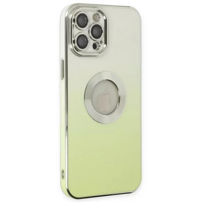 Newface Apple iPhone 12 Pro Max Kılıf Best Silikon - Yeşil