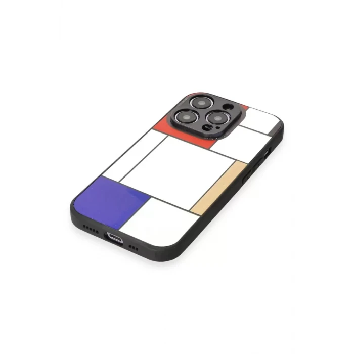 Newface Apple iPhone 12 Pro Max Kılıf Mirror Desenli Kapak - Mirror - 9