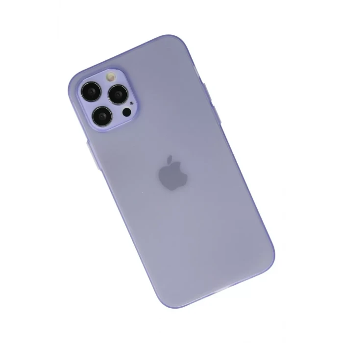 Newface Apple iPhone 12 Pro Max Kılıf Puma Silikon - Mor